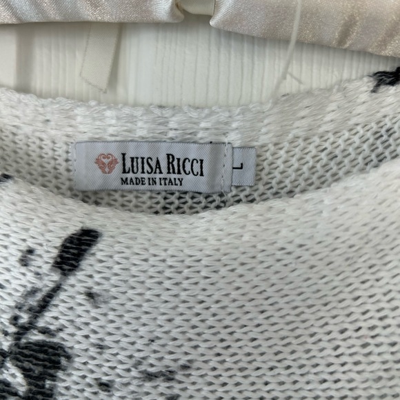 Luisa Rocco. Butterfly Lightweight Sweater - Picture 3 of 7